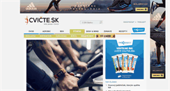 Desktop Screenshot of fitness.cvicte.sk